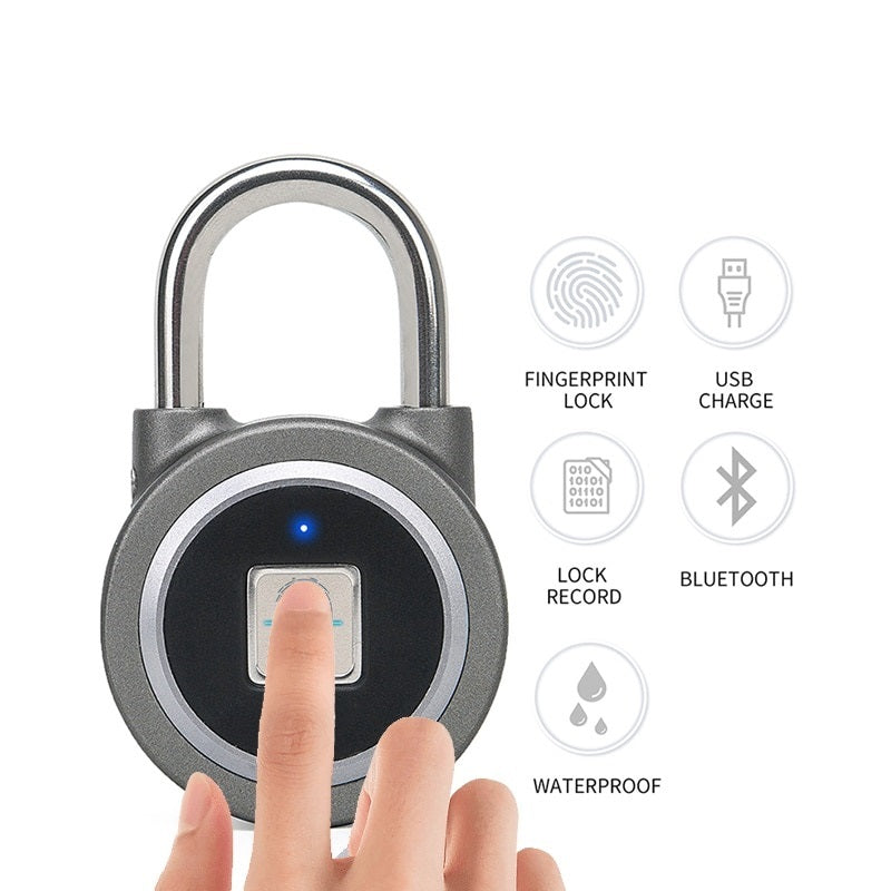 Smart lock fingerprint padlock
