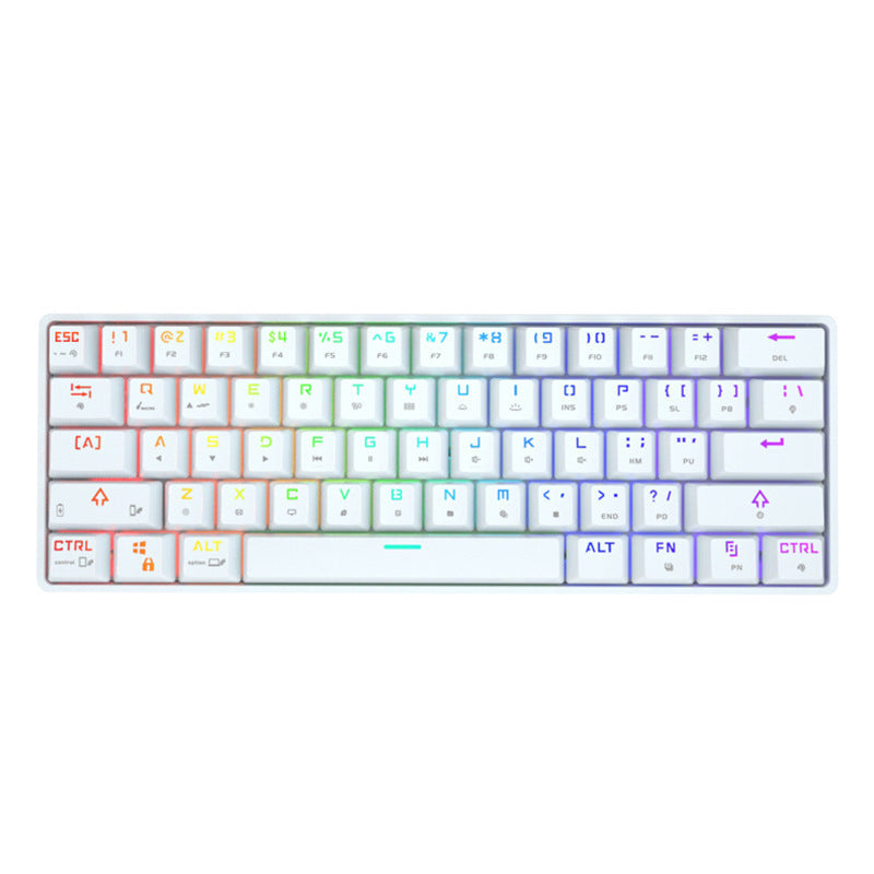 Wireless Bluetooth Keyboard Colorful PBT