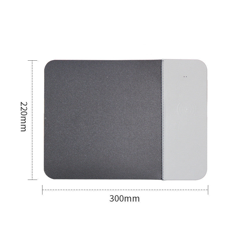 Rubber PU Wireless Charging Mouse Pad