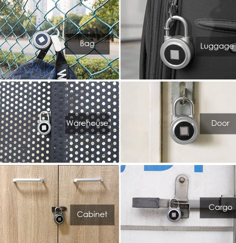 Smart lock fingerprint padlock