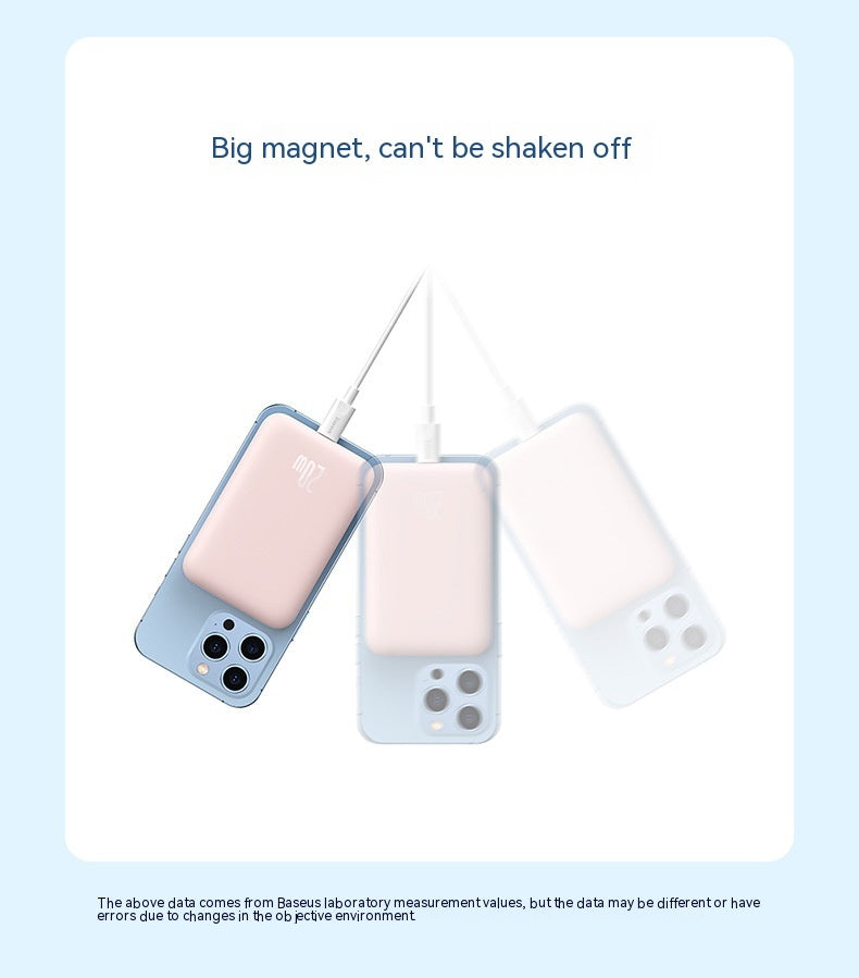 Fast Charging Magnetic Wireless Power Bank