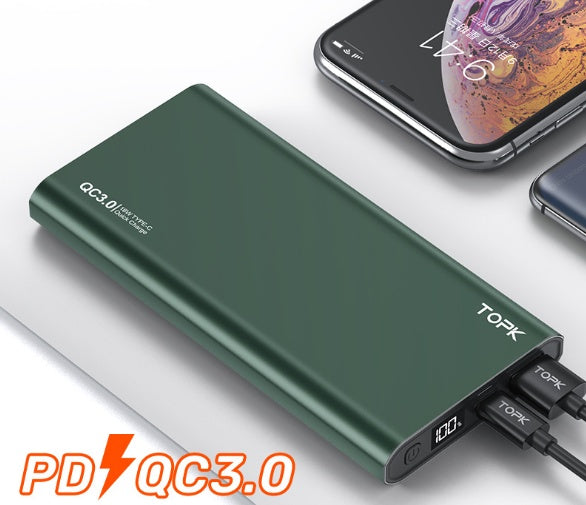 10000mAh36W fast charging power bank