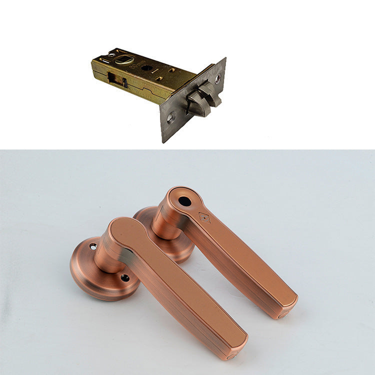 Automatic fingerprint password electronic handle lock