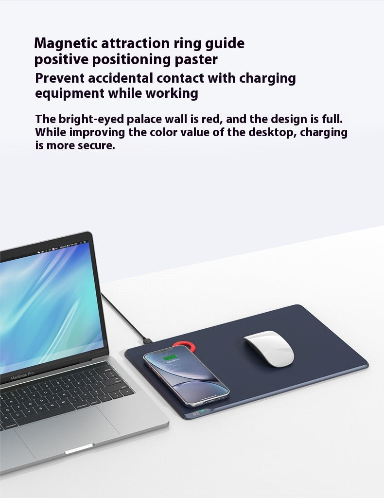 Wireless Charging Mouse Pad