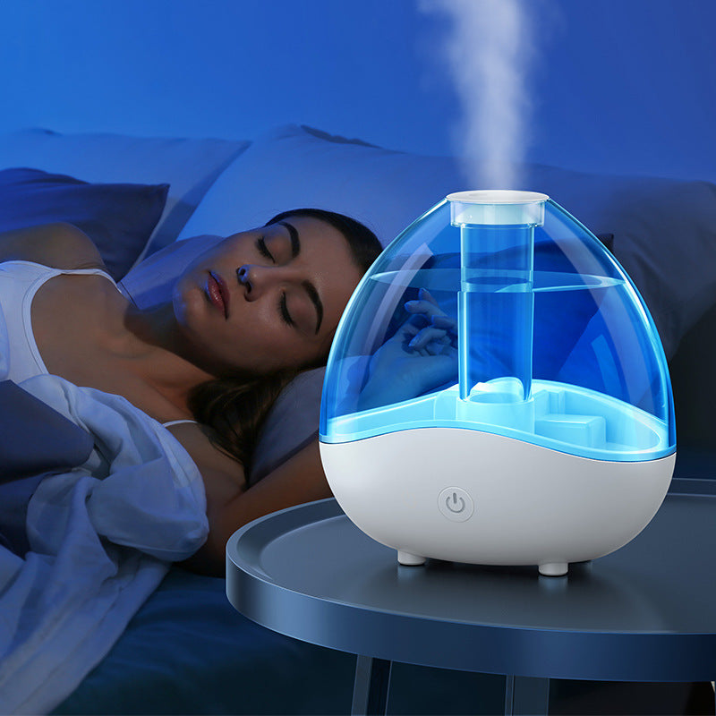 Household Transparent Mute Large Spray Humidifier