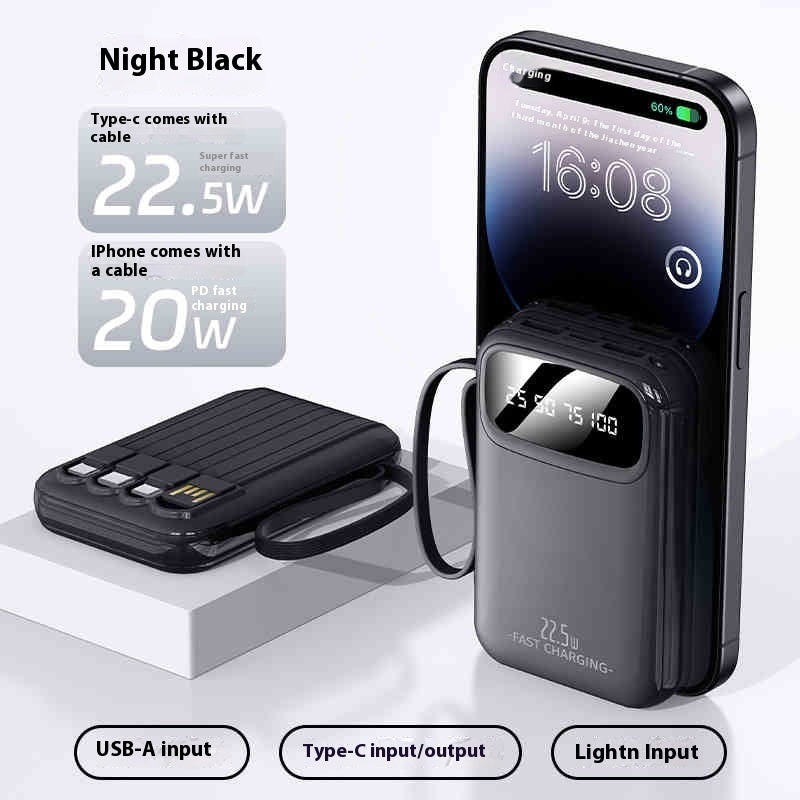 Large Capacity Portable Power With Cable