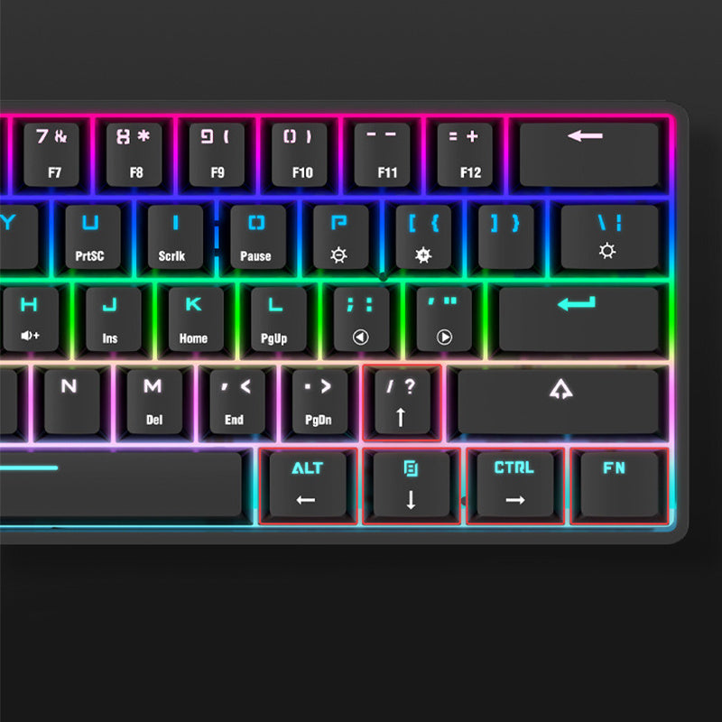 Wireless Bluetooth Keyboard Colorful PBT
