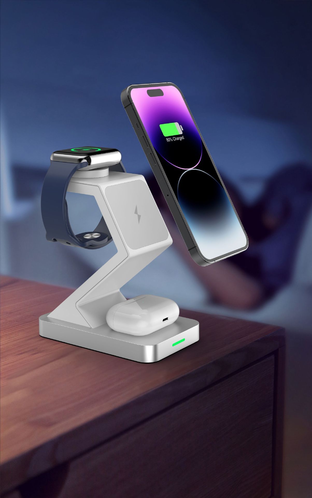 Magnetic Wireless Charger Phone Holder