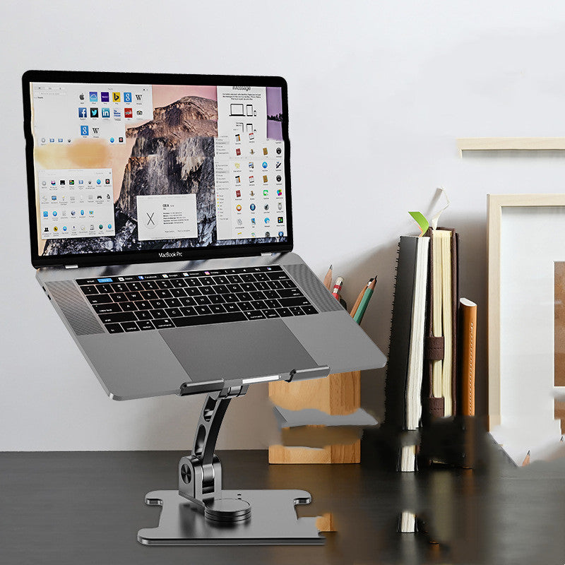 Folding Desktop Swivel Laptop Stand