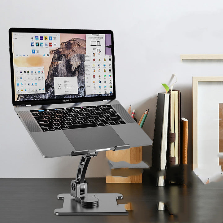 Folding Desktop Swivel Laptop Stand